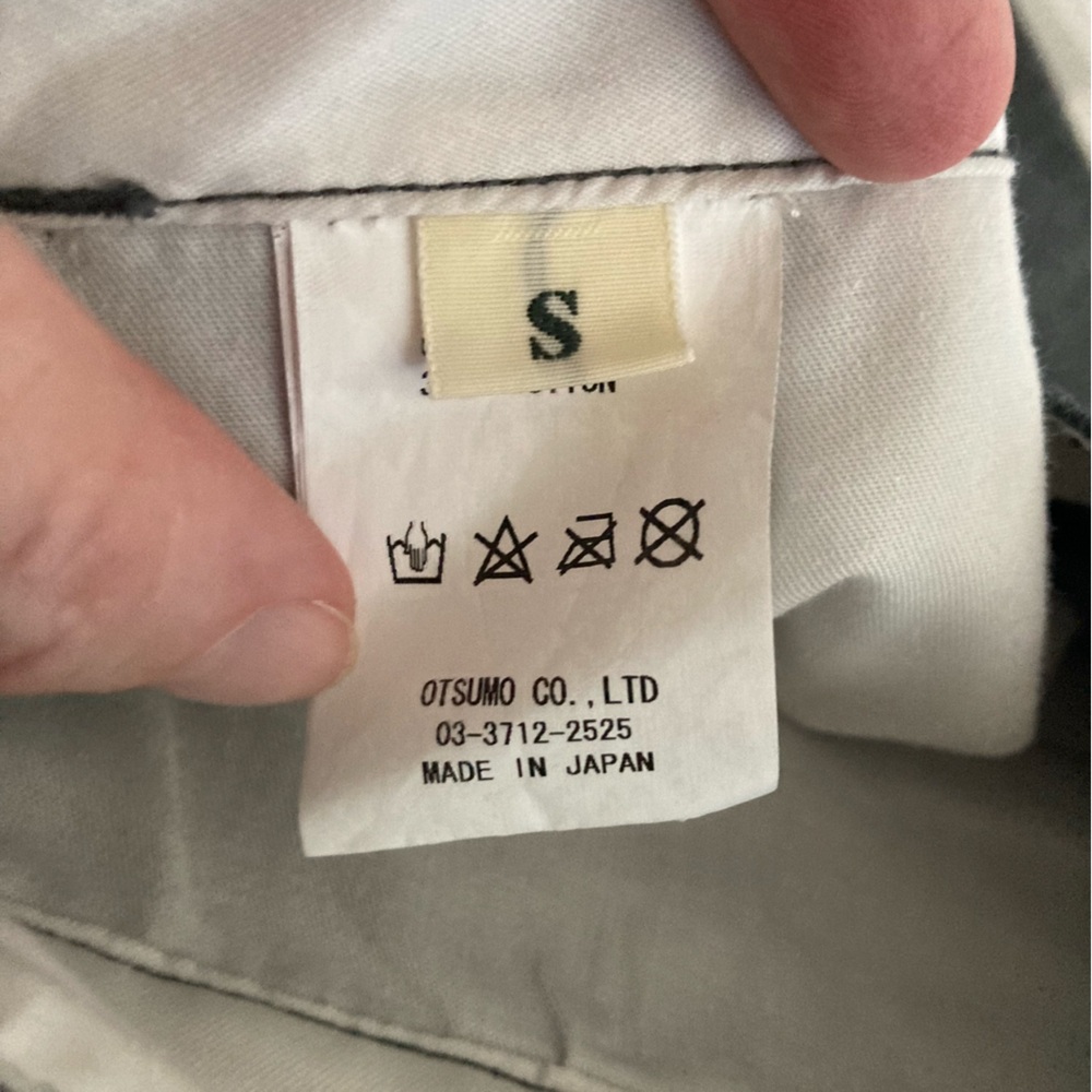 Human Made X Cactus Plant Flea Market Gray Cropped Work Pant Shorts Sz S 30 - Picture 7 of 9